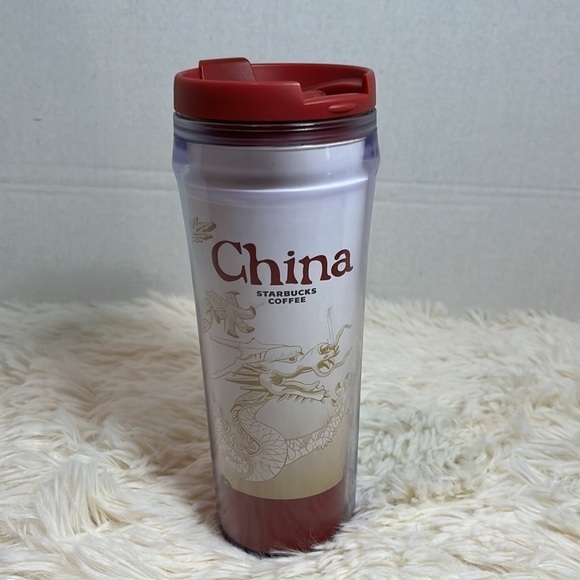 Starbucks China Dragon Travel Mug 2008 Series - Picture 1 of 13